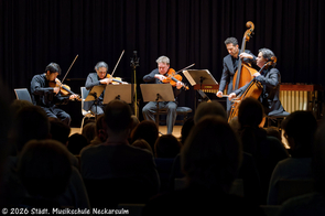 Schuberts Streichquintett erklingt - mit Kontrabass!