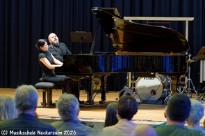 Chie Tsuyuki und Michael Rosenboom musizieren "Les Préludes" von Franz Liszt.