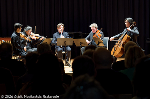 Das Klarinettenquintett von Robert Fuchs erklingt.