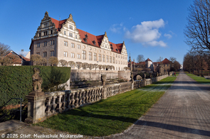 Blick auf das Schloss.